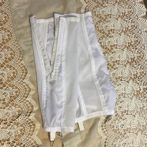 Rago High Waisted Open Bottom Shaper Girdle with Zipper #1294 Shapeware - Picture 4 of 6